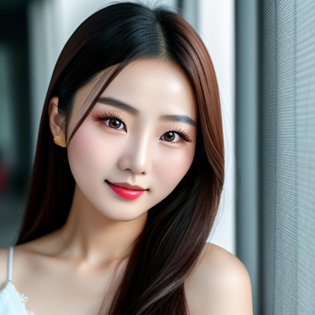 A chinese beauty girl,popular by @ai_generated