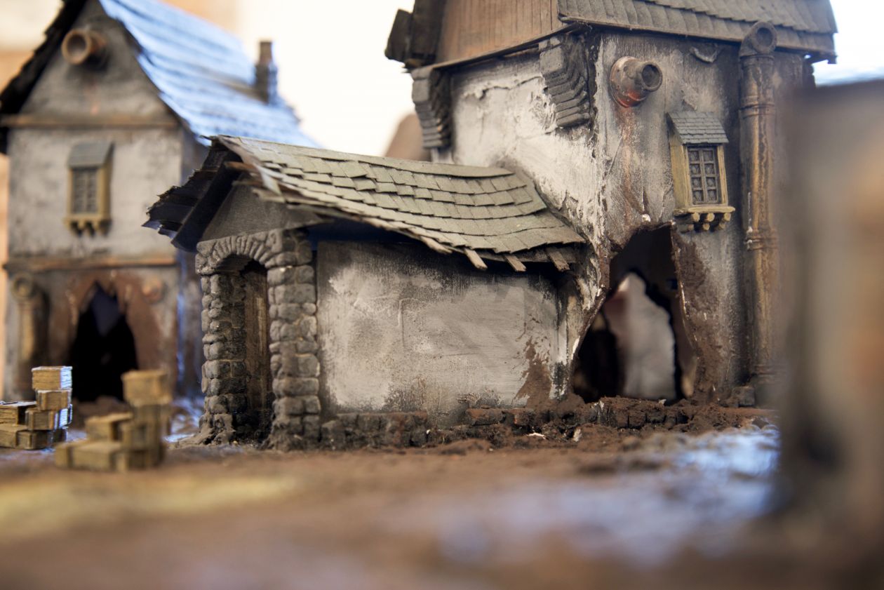 Miniature village Stock Free