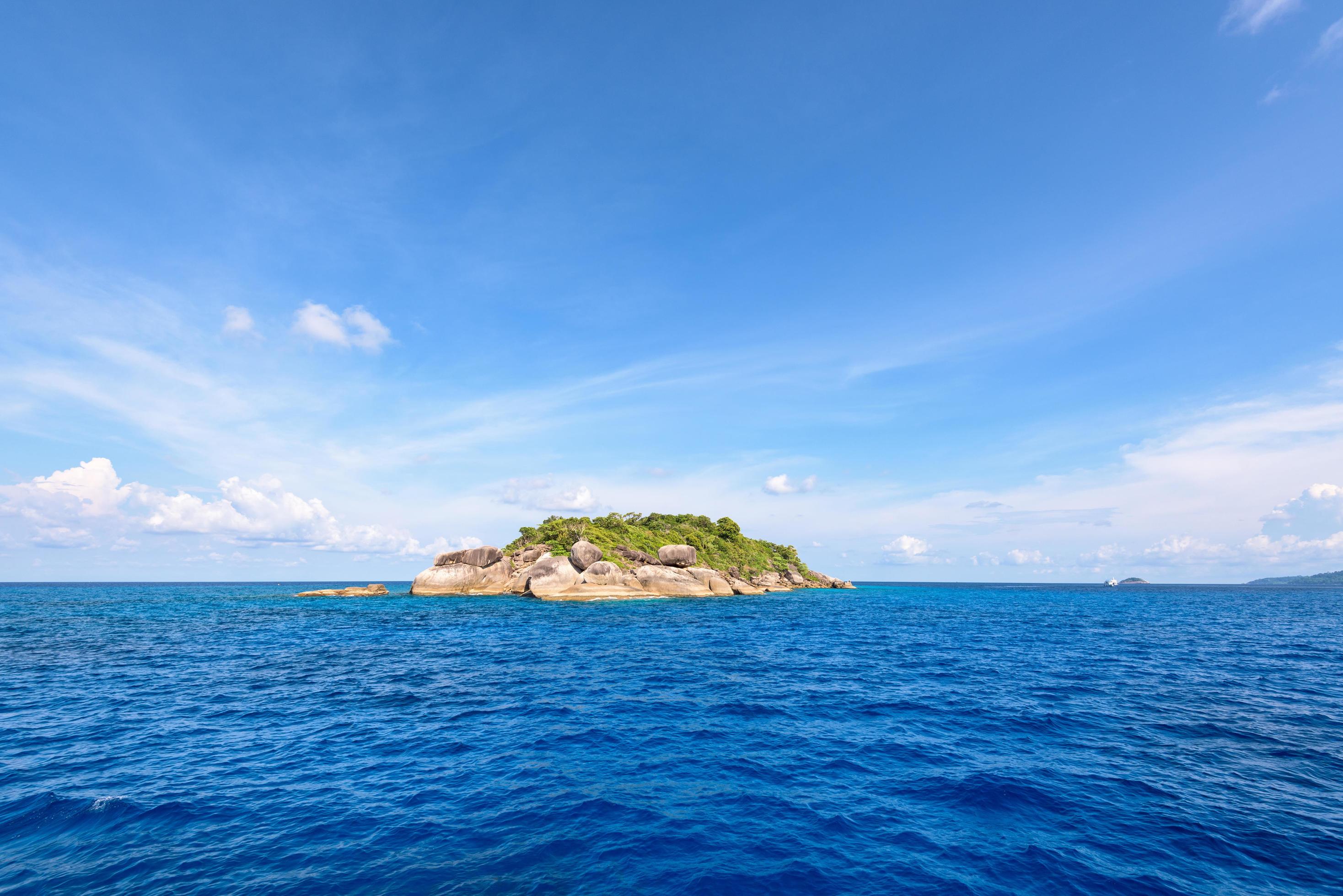 Ko Ha is a small island in Mu Ko Similan, Thailand Stock Free