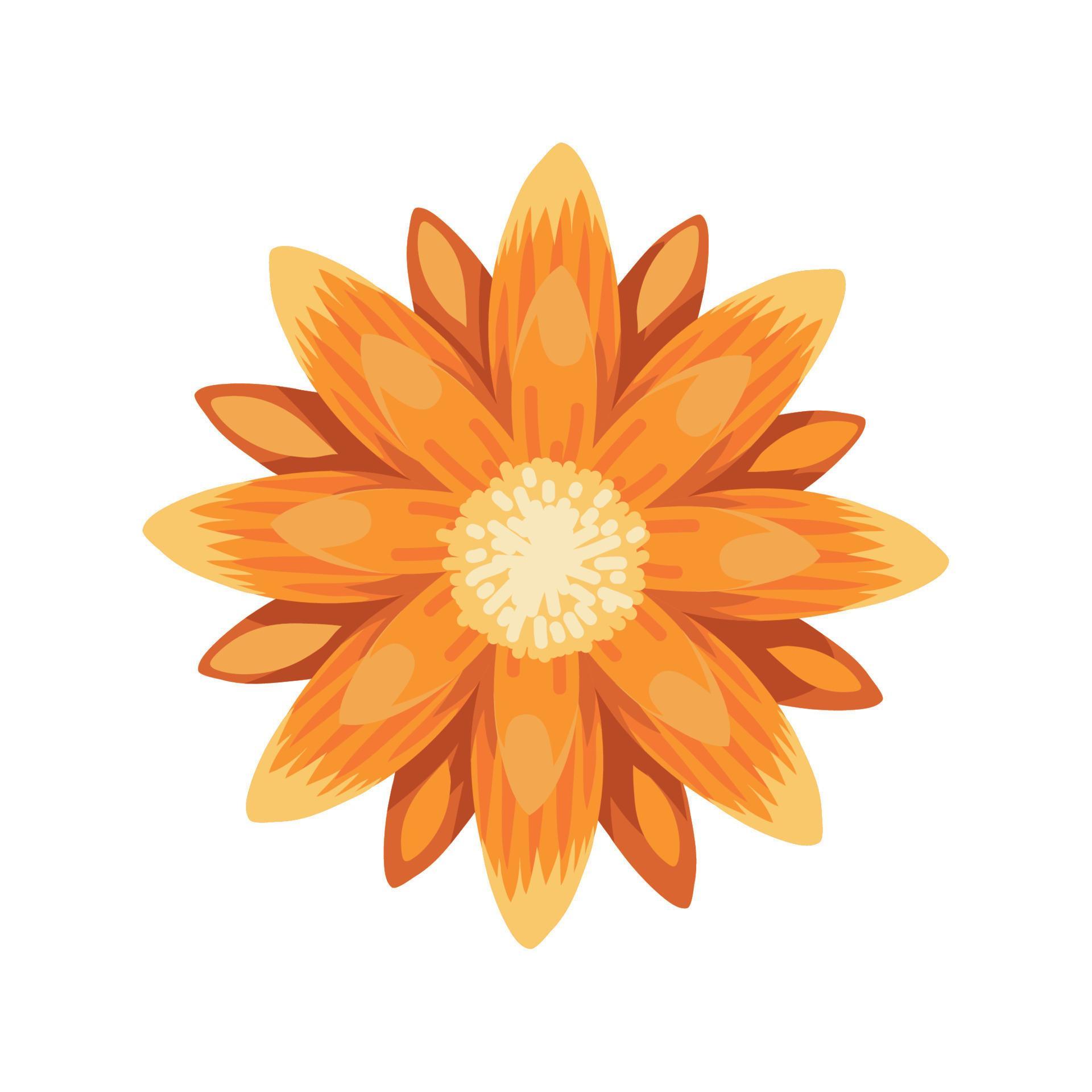 flower flat icon Stock Free