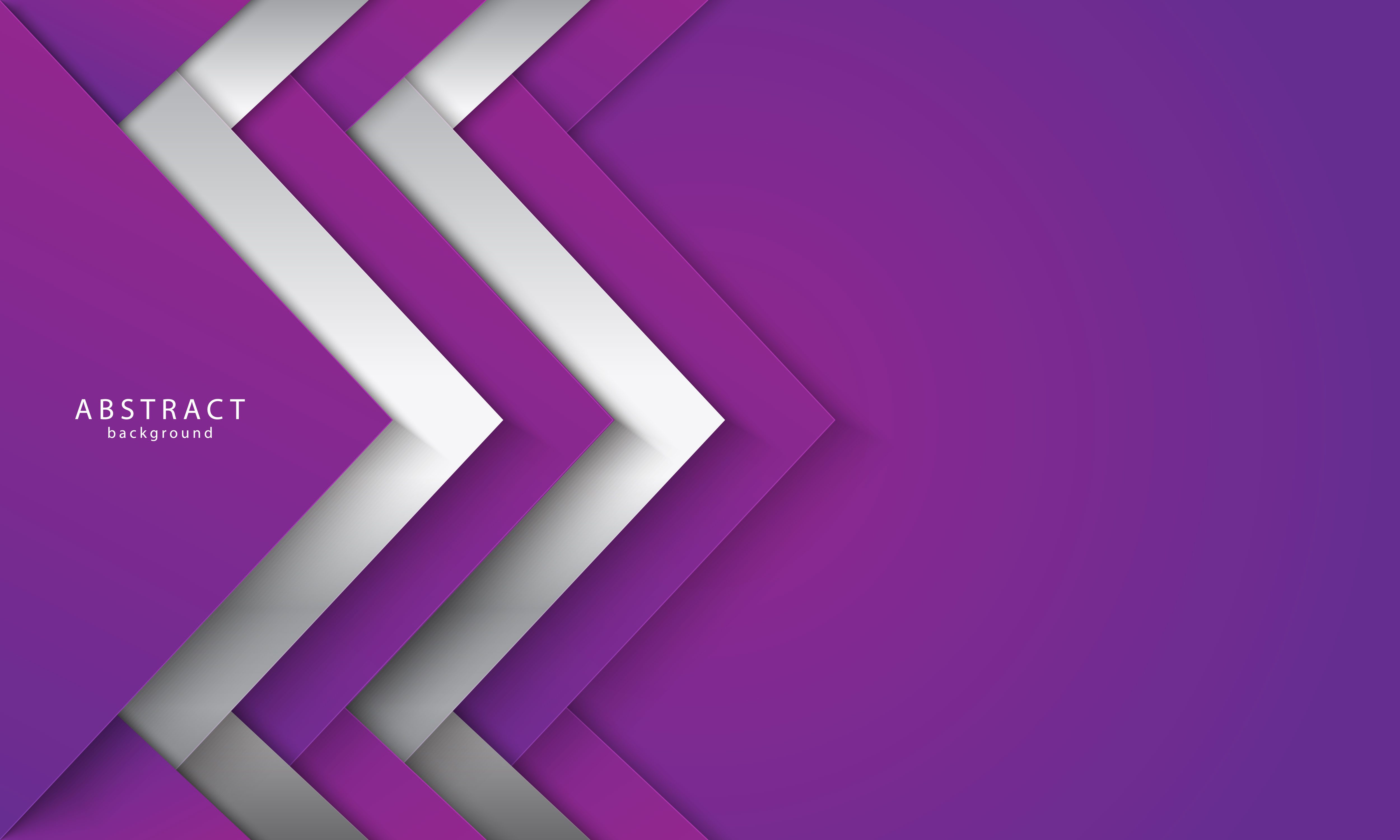 Purple and White Angled Overlapping Shapes Free Vector