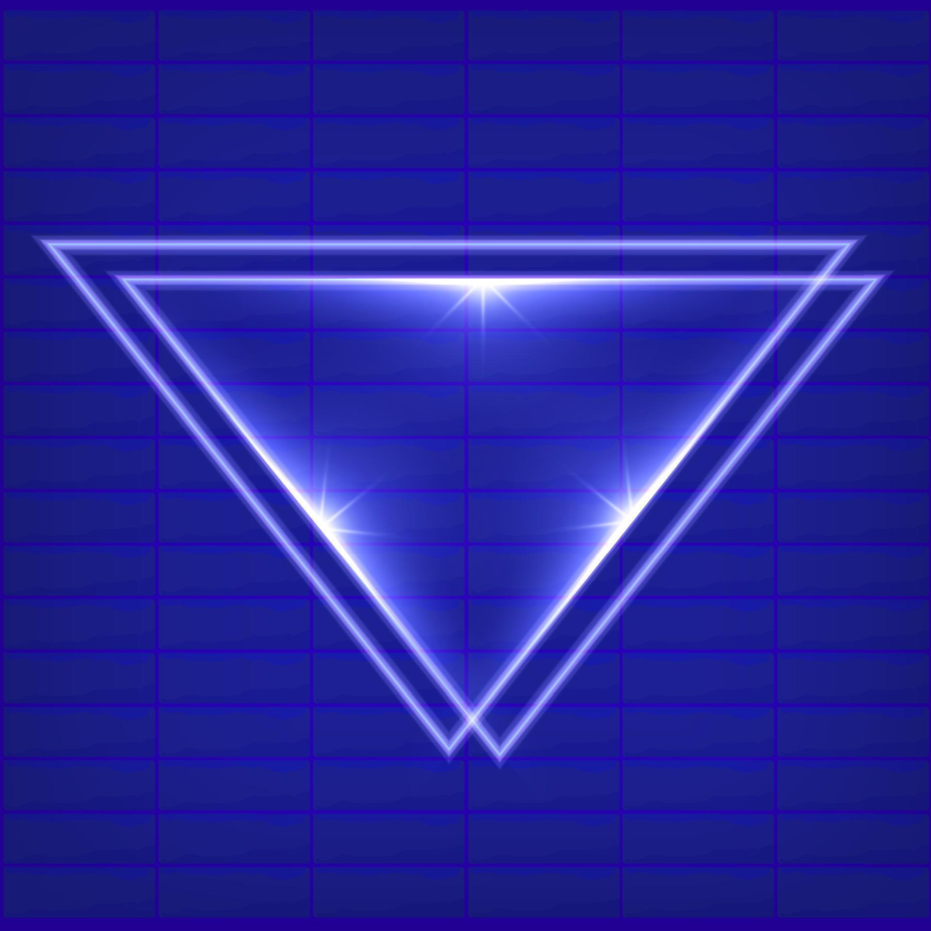 arrow sign blue neon vector icon Stock Free