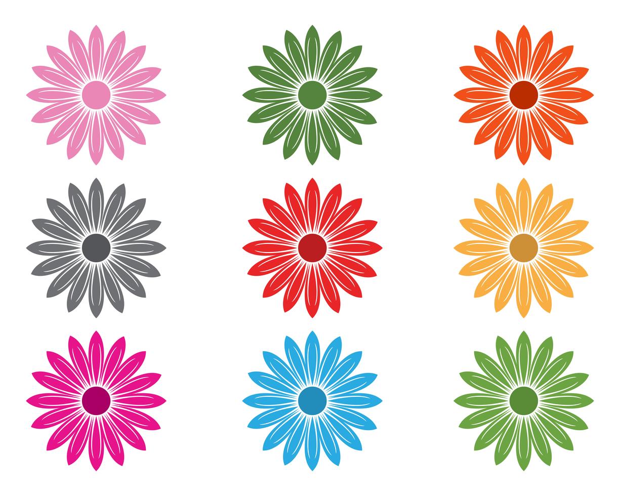 Jasmine flower icon vector illustration design logo template Stock Free