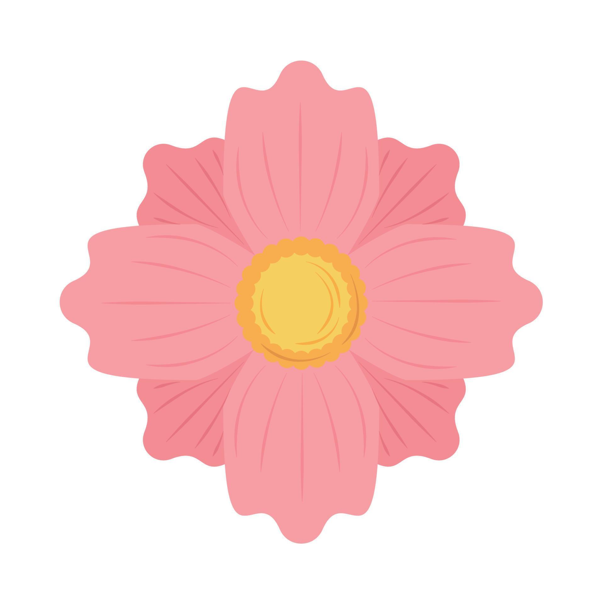 flower decoration icon Stock Free