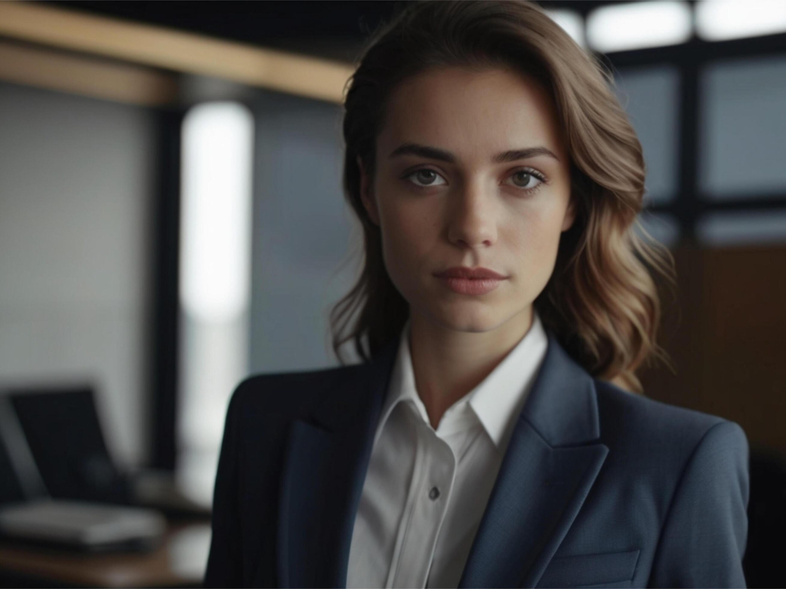 Business Woman in Stylish Suit Stock Free