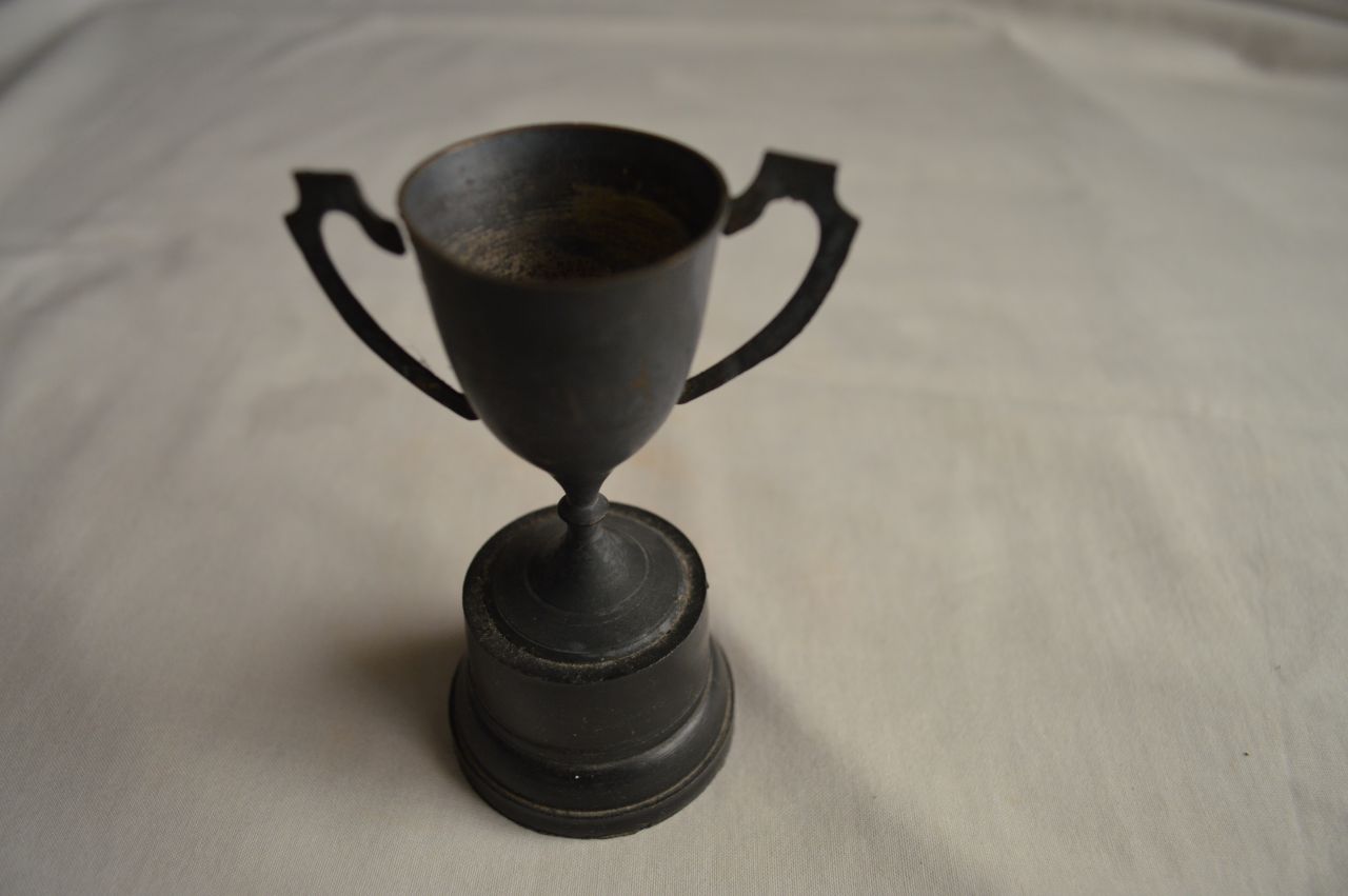 Old Trophy Without Cover Stock Free