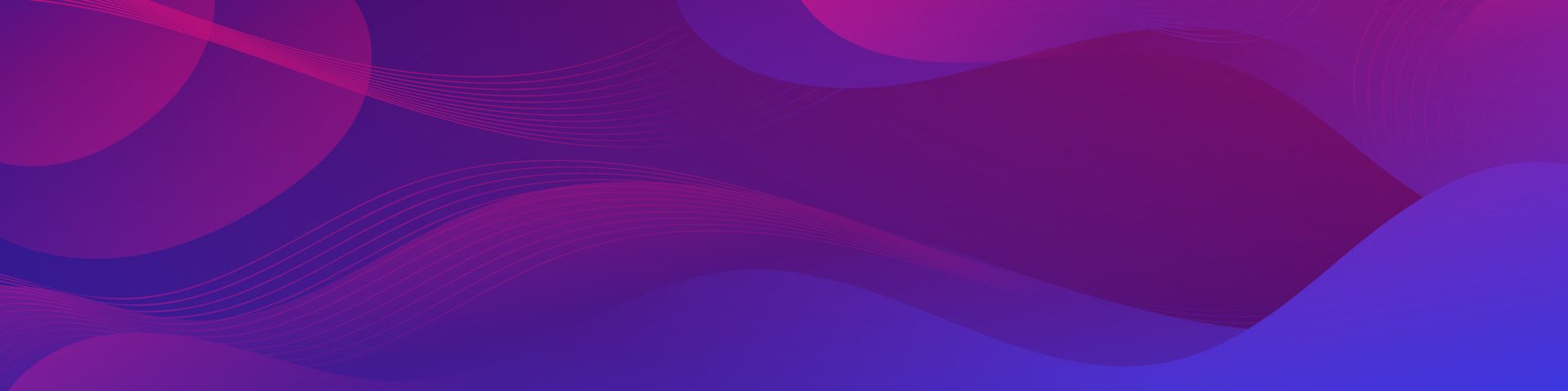 Abstract Blue Purple Fluid Wave Banner Template Free Vector