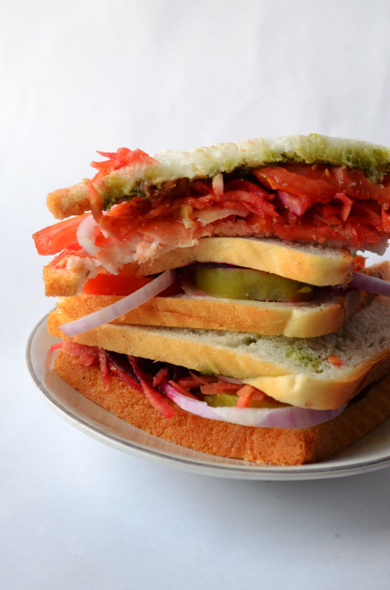 Vegetable Sandwich 9 Stock Free