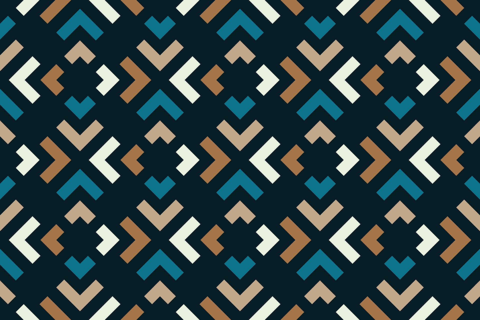 Geometric seamless pattern Free Vector