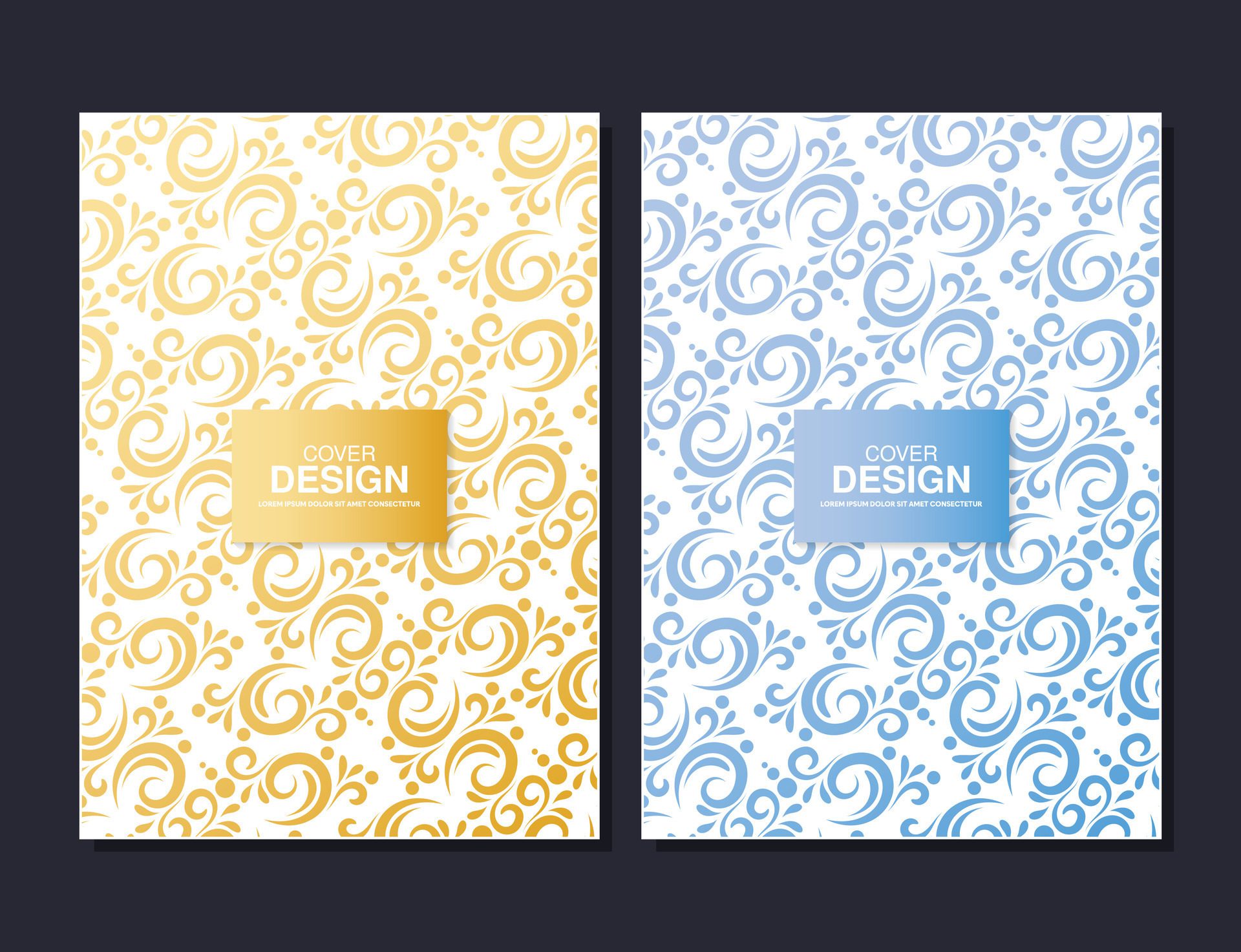 colorful cover design abstract pattern Free Vector