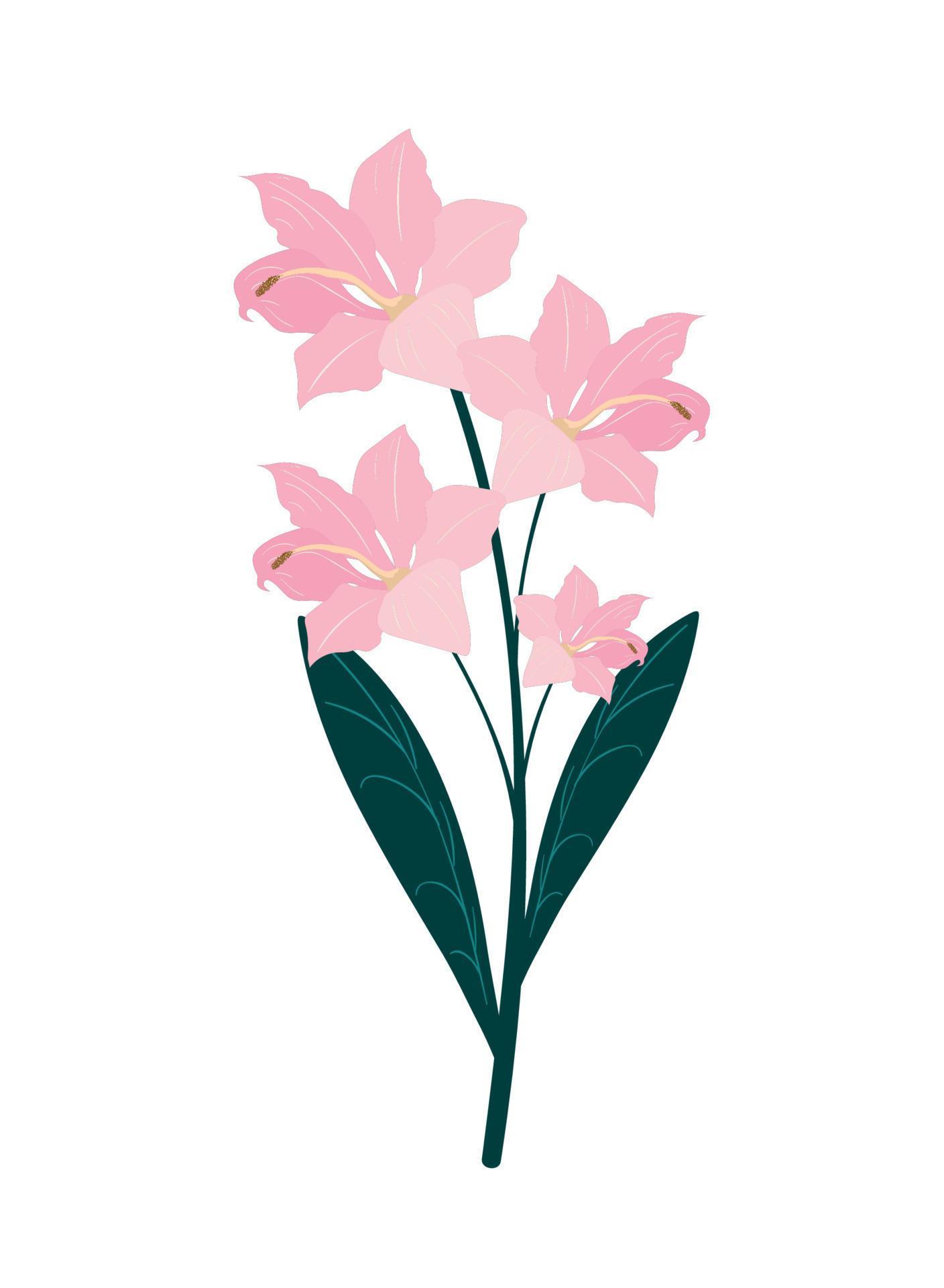 flowers vector icon Stock Free