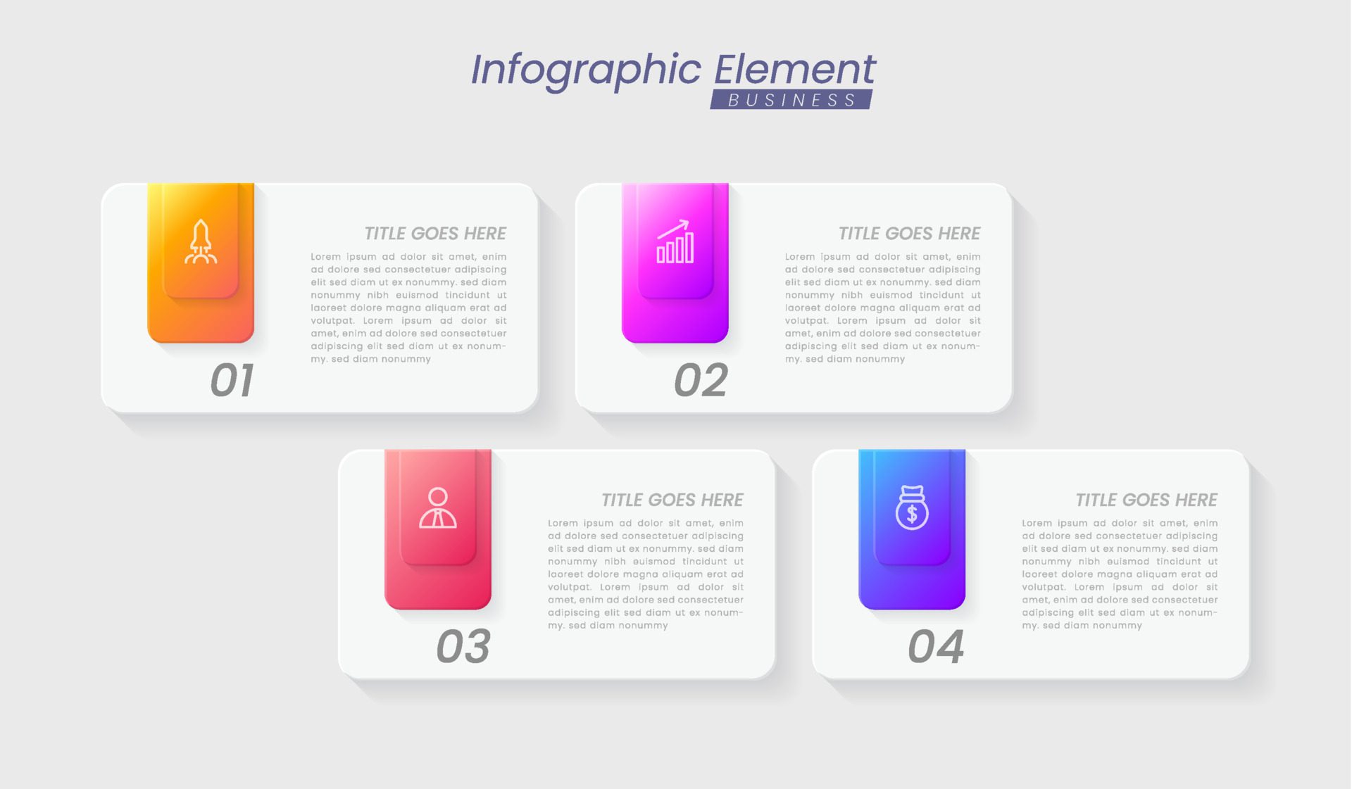 Vector Infographic design template with options or steps. Can be used for process diagram, presentations, workflow layout, banner, flow chart, info graph. Free Vector