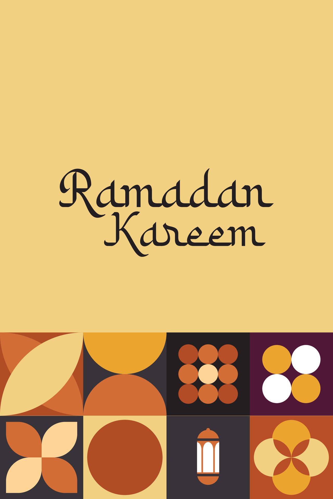 Ramadan Kareem,Islamic greeting card template with ramadan for wallpaper design,poster, media banner. Free Vector