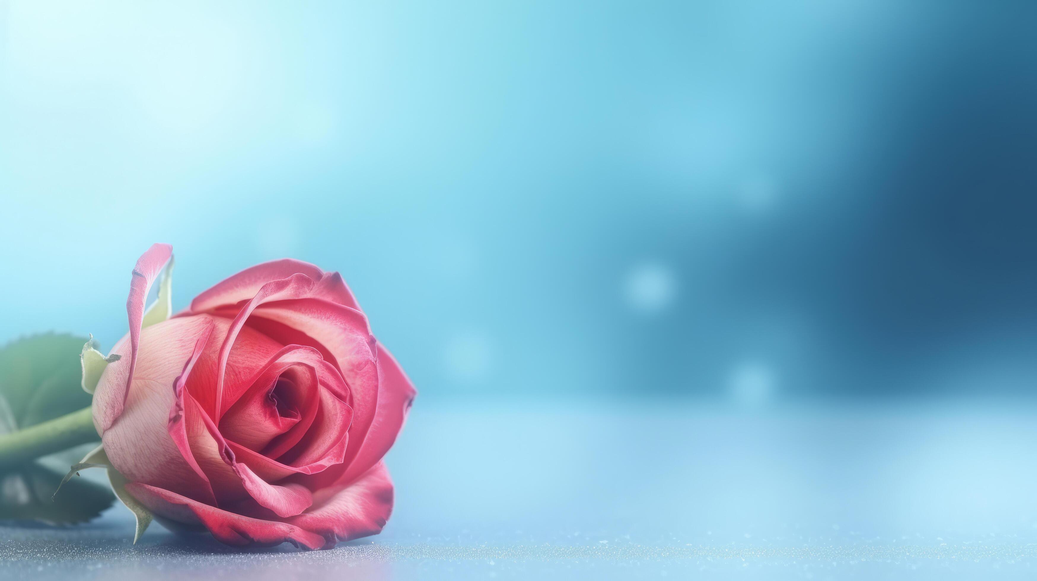 Rose flower background. Illustration Stock Free