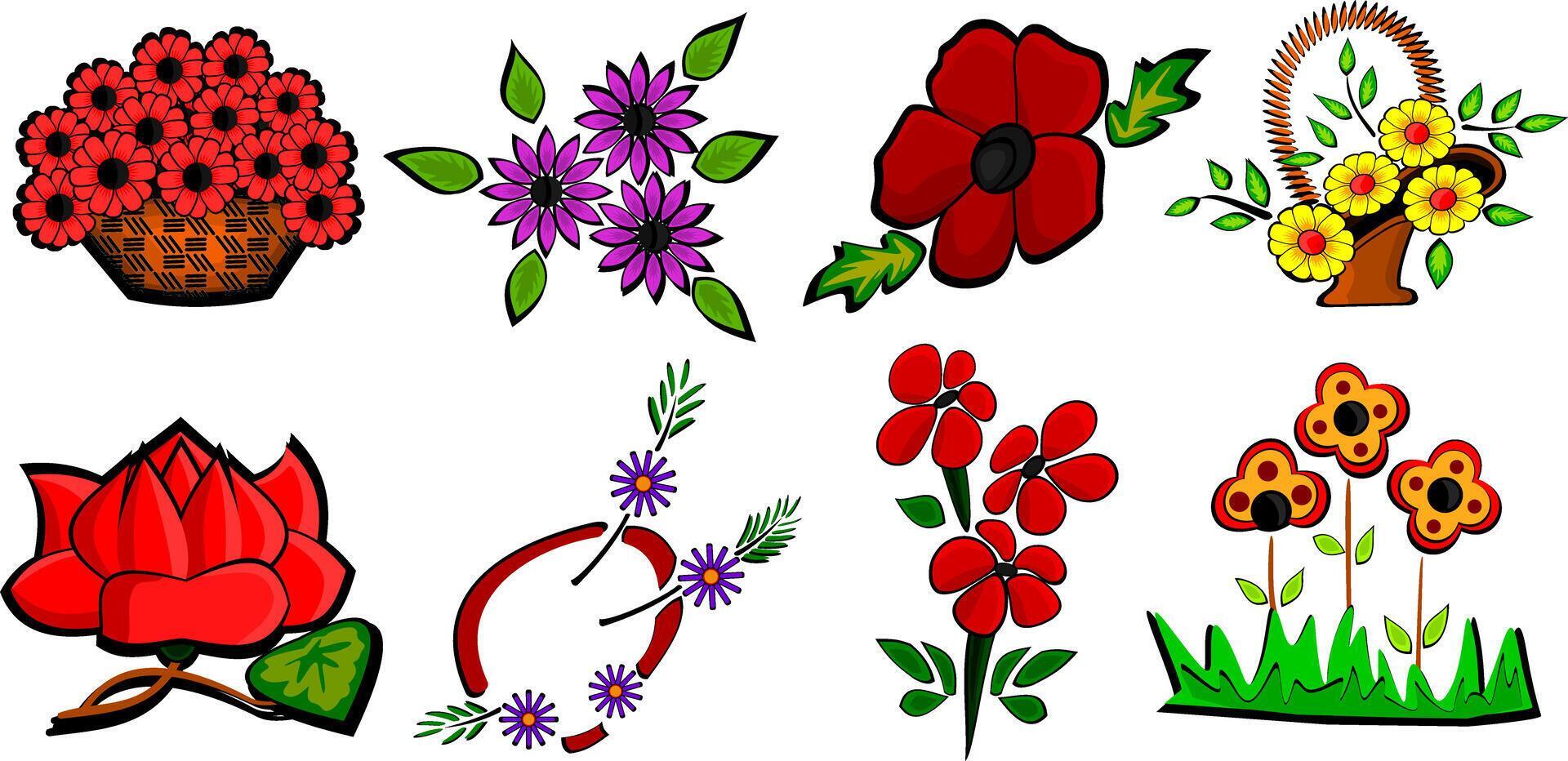 Beautiful Flower Pack Stock Free