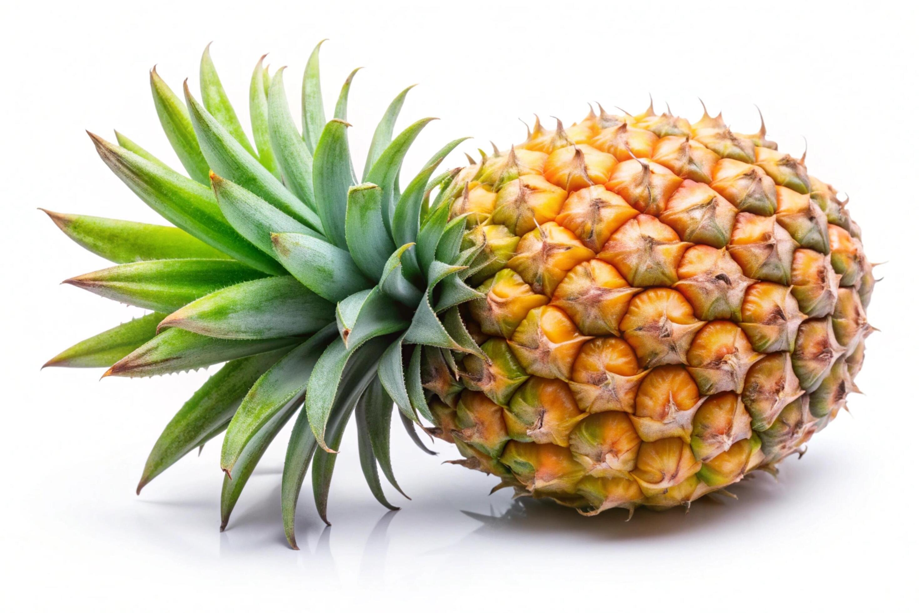 Pineapple isolated on white background Stock Free