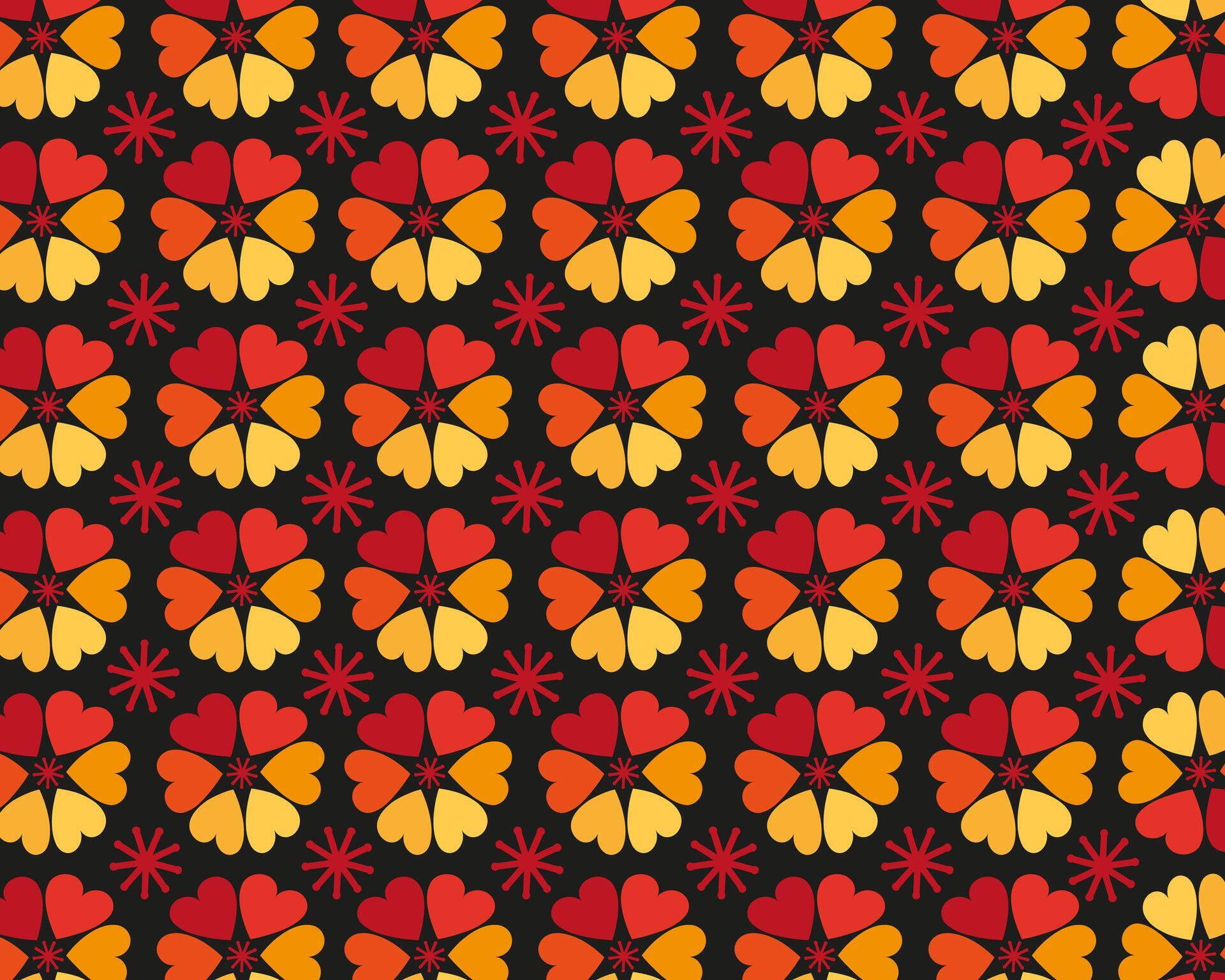 a pattern of flowers on a background. Stock Free