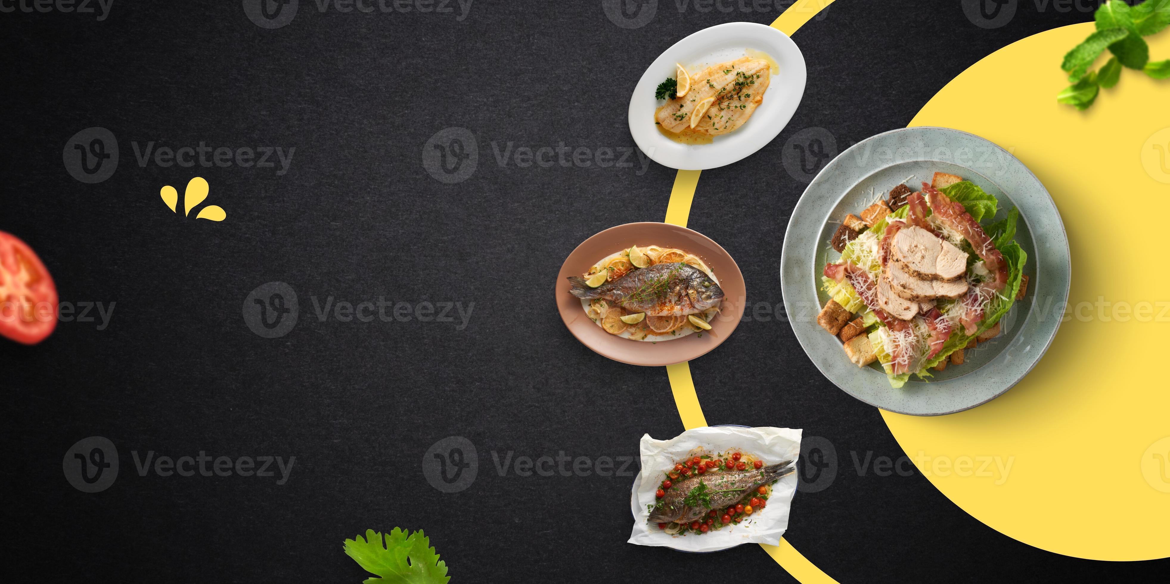 food background, food menu backround Stock Free