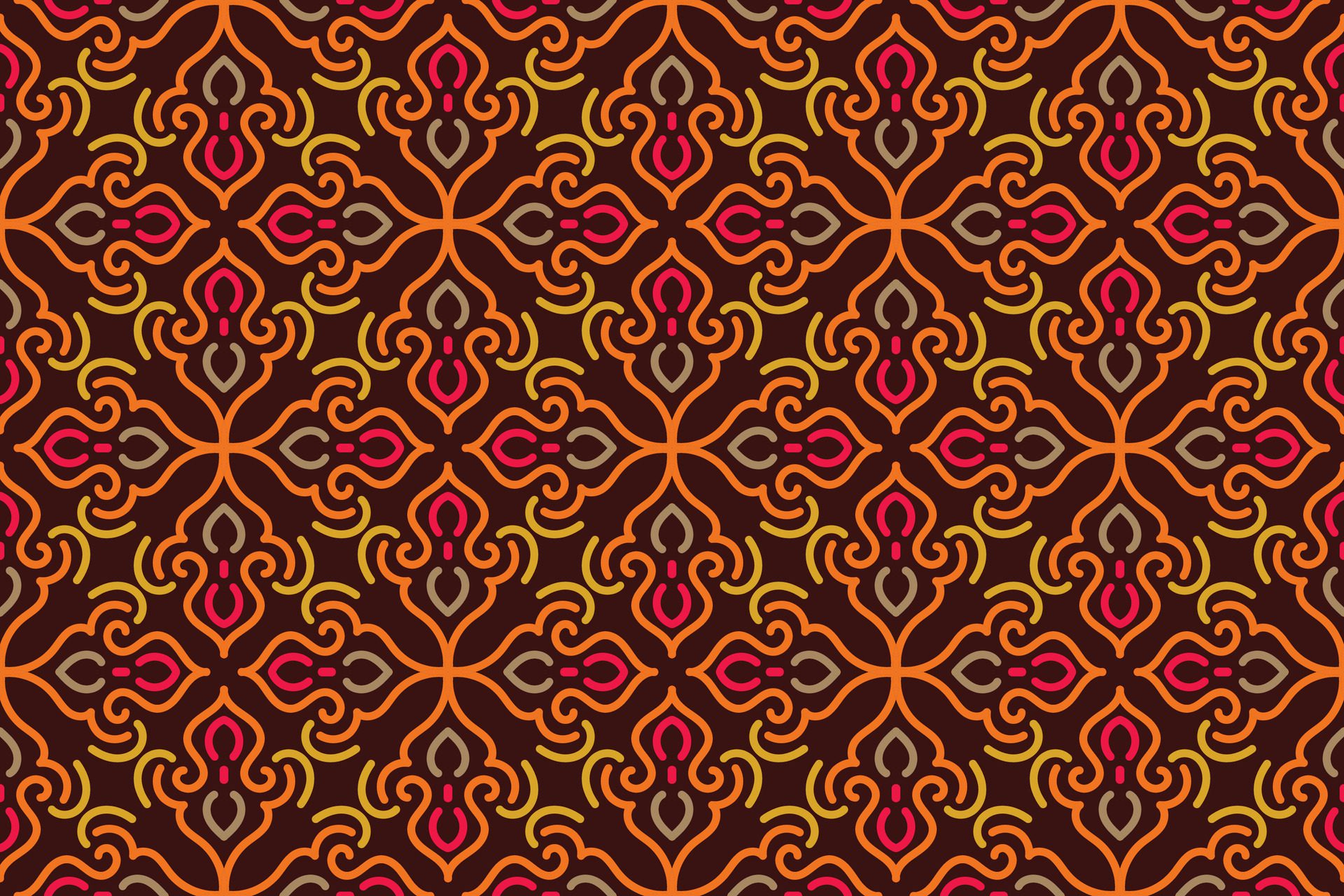 Hand drawn abstract seamless pattern, ethnic background, simple style, great for textiles, banners, wallpapers, backgrounds Free Vector