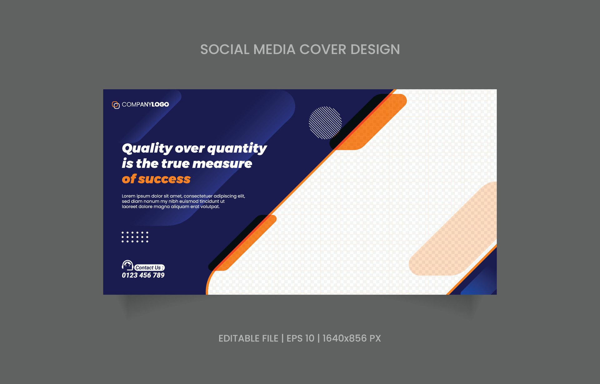 Business banner design social media promotion Free Vector