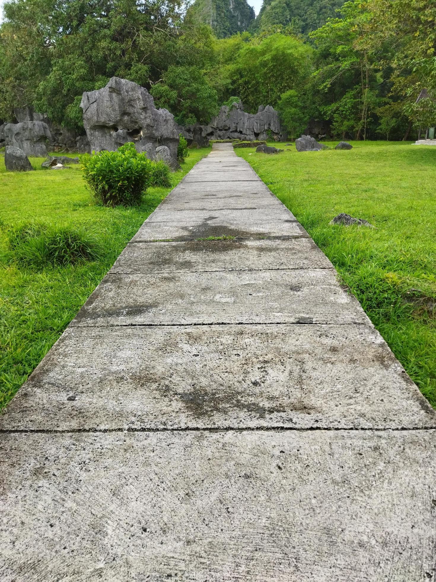 Stone made of nature at isolated environment Stock Free