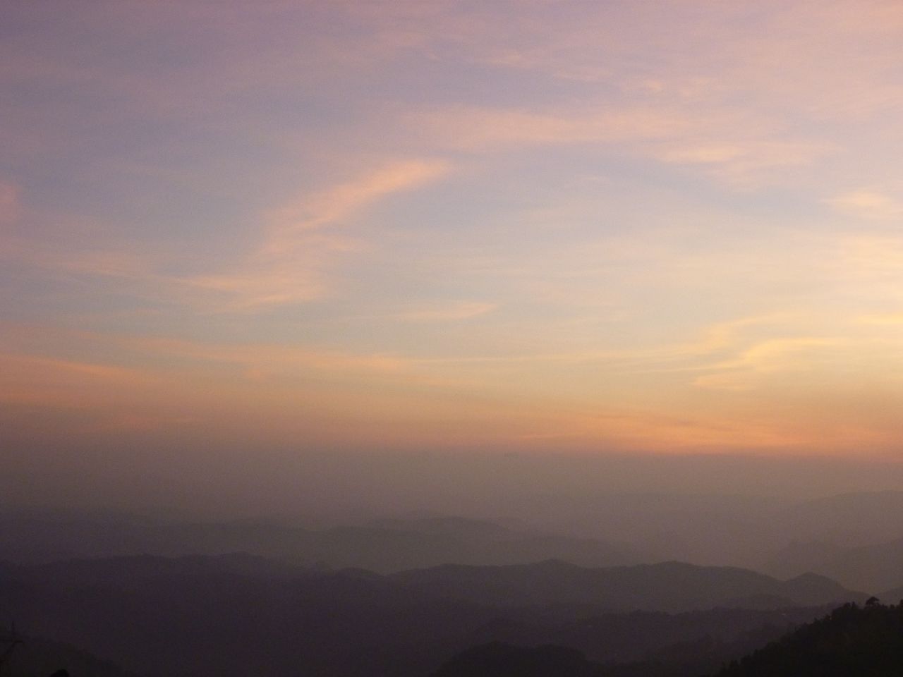 Beautiful Landscape In The Evening Stock Free