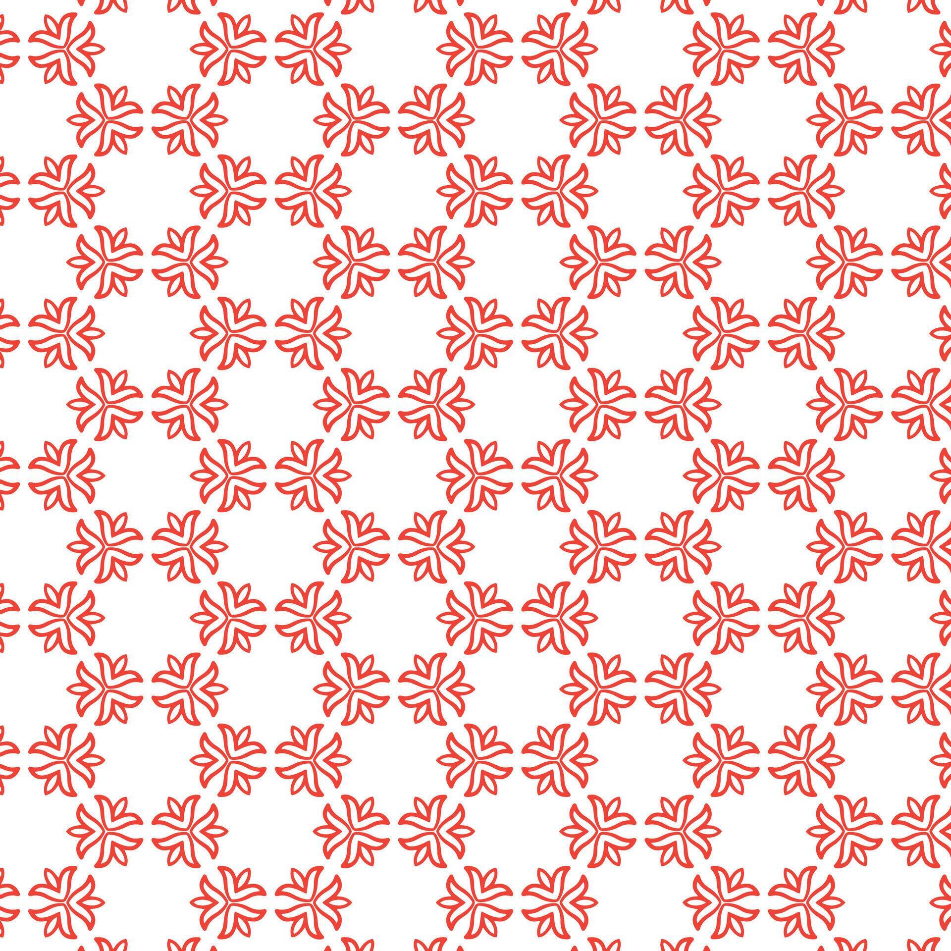 Creative Line Flower Pattern Background Stock Free