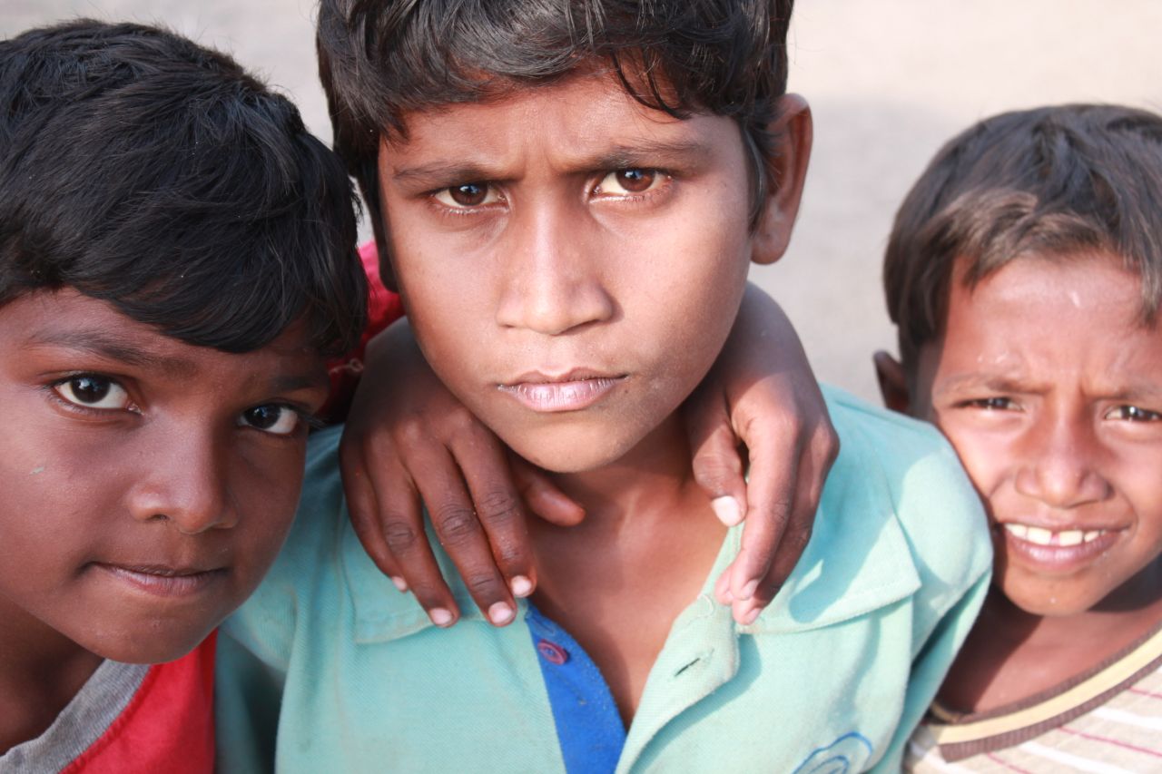 Street Children India 2 Stock Free