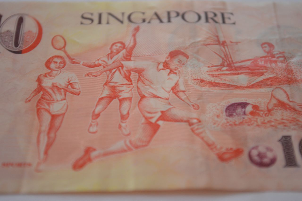 Singapore Note Back Stock Free