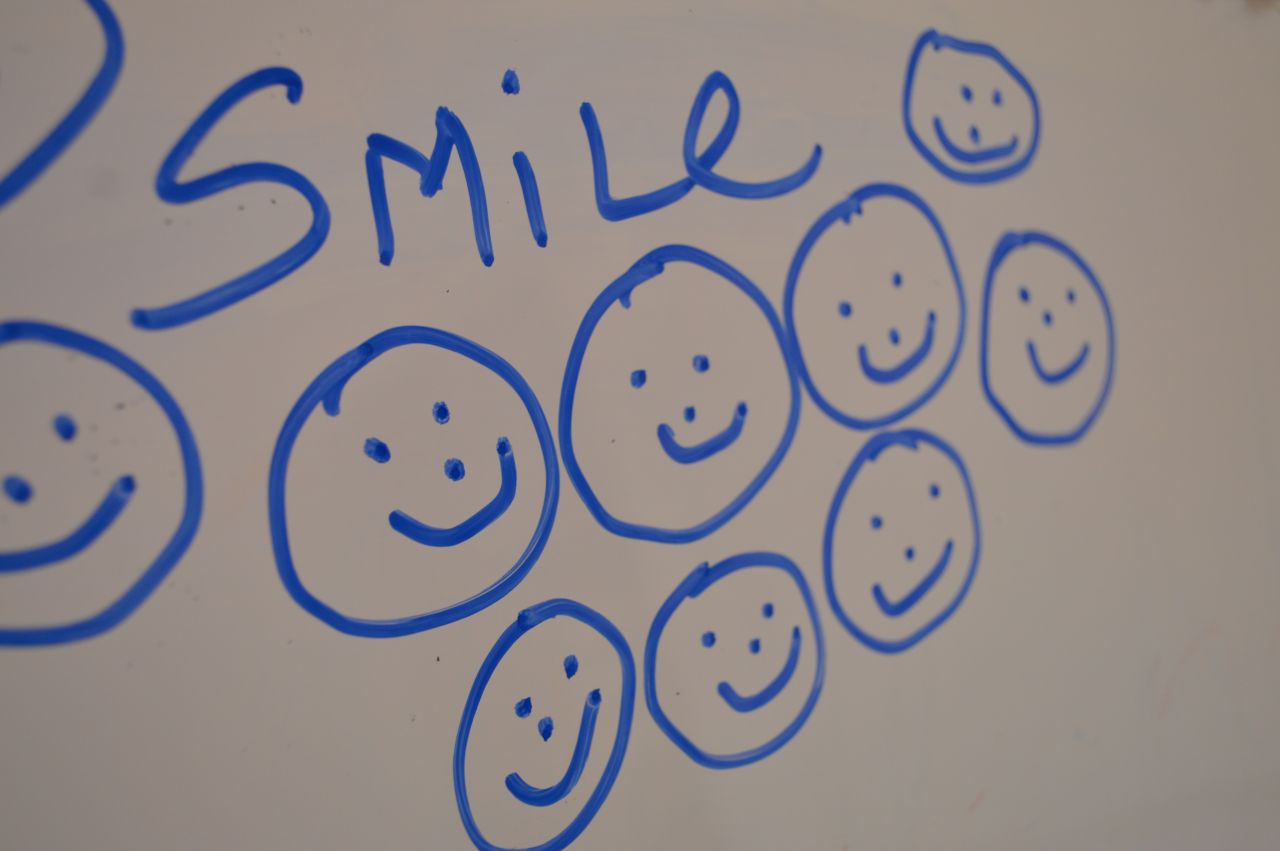 Smile White Board Stock Free