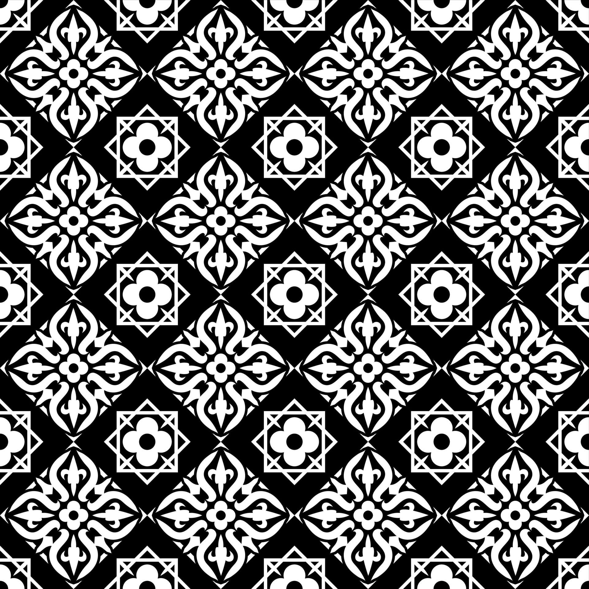 ornamental arabic pattern Free Vector