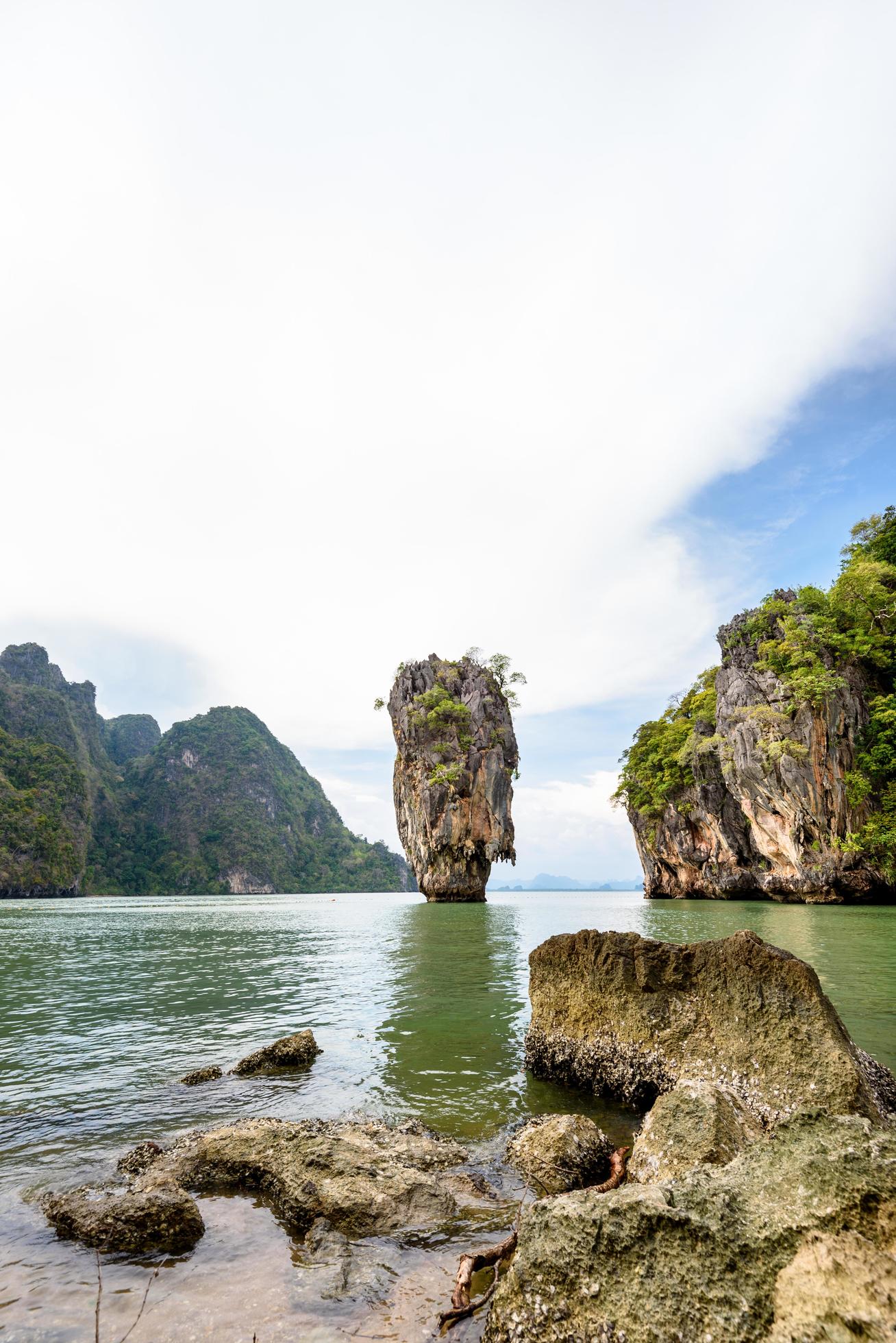 Landscape Khao Tapu or James Bond Island Stock Free