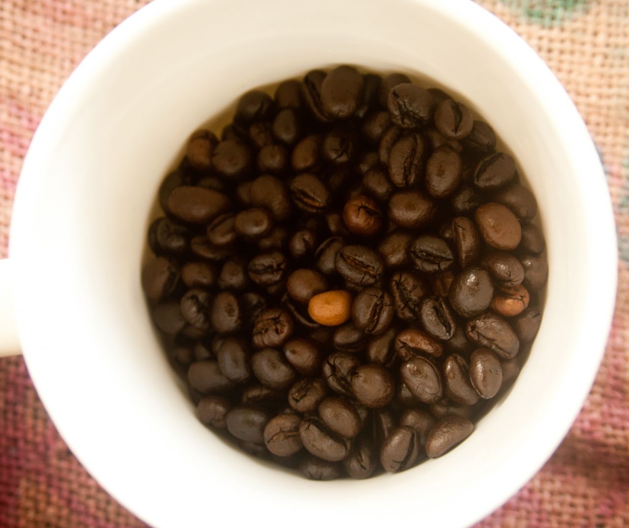 Coffee Beans Bowl Stock Free