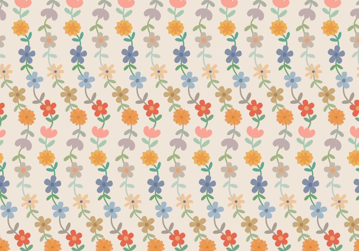 Flowers Pastel Pattern Stock Free and Free SVG