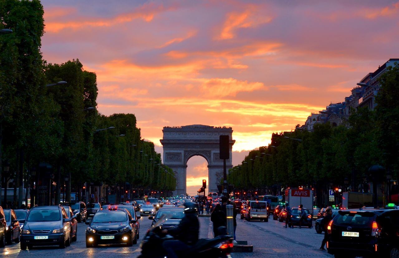 Arc de triomphe Stock Free