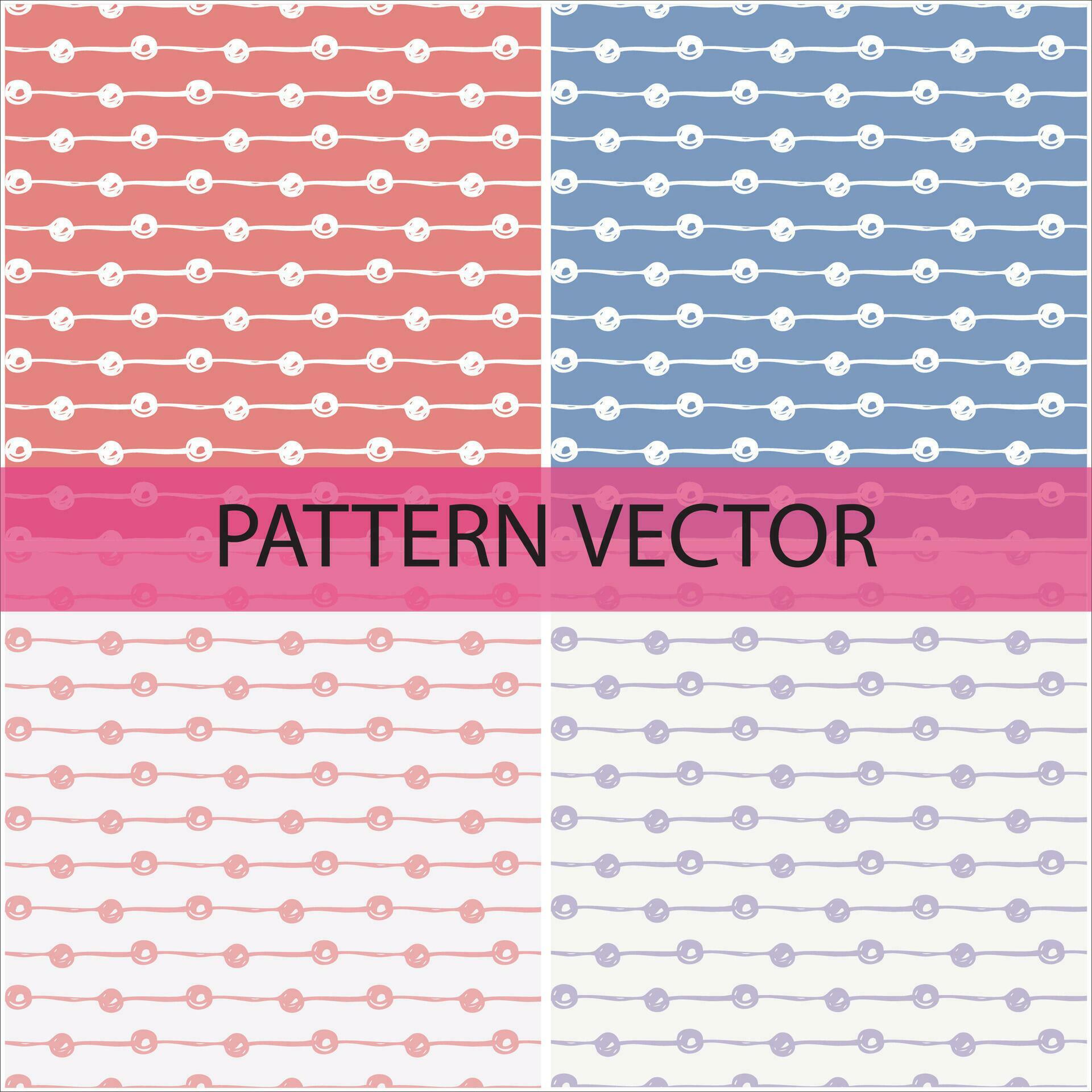 Pattern vector and background flowers pattern design Stock Free