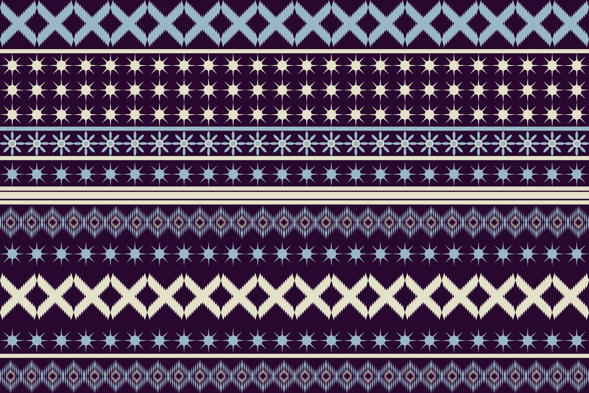 Geometric Ethnic pattern, Native American tribal fabric, tile, carpet, , illustration design, on navy blue background Free Vector