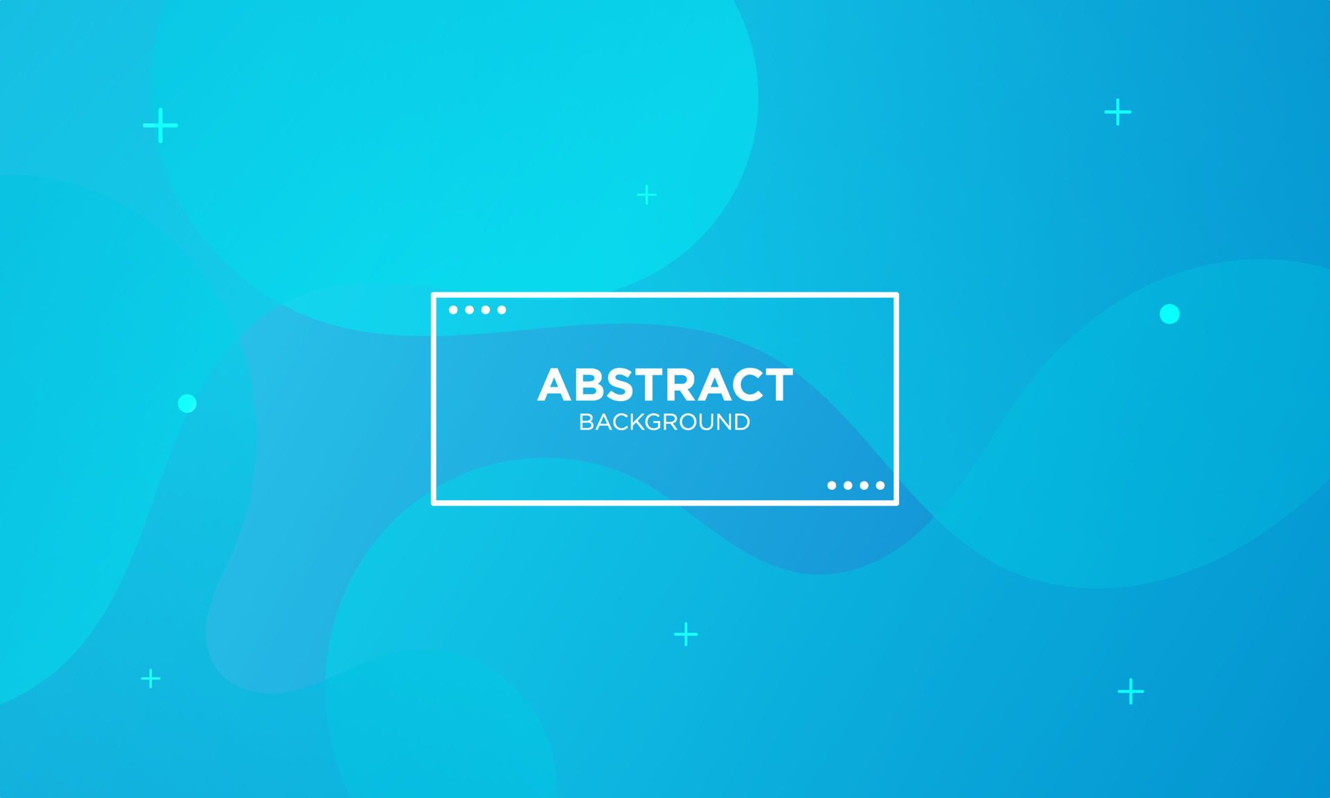 Abstract Blue Fluid Wave Background Free Vector