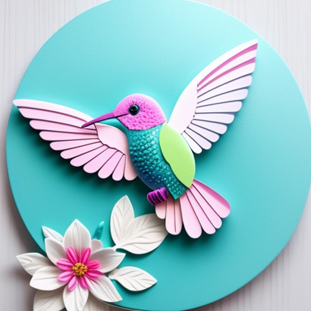 Crear un colibri volando by @ai_generated