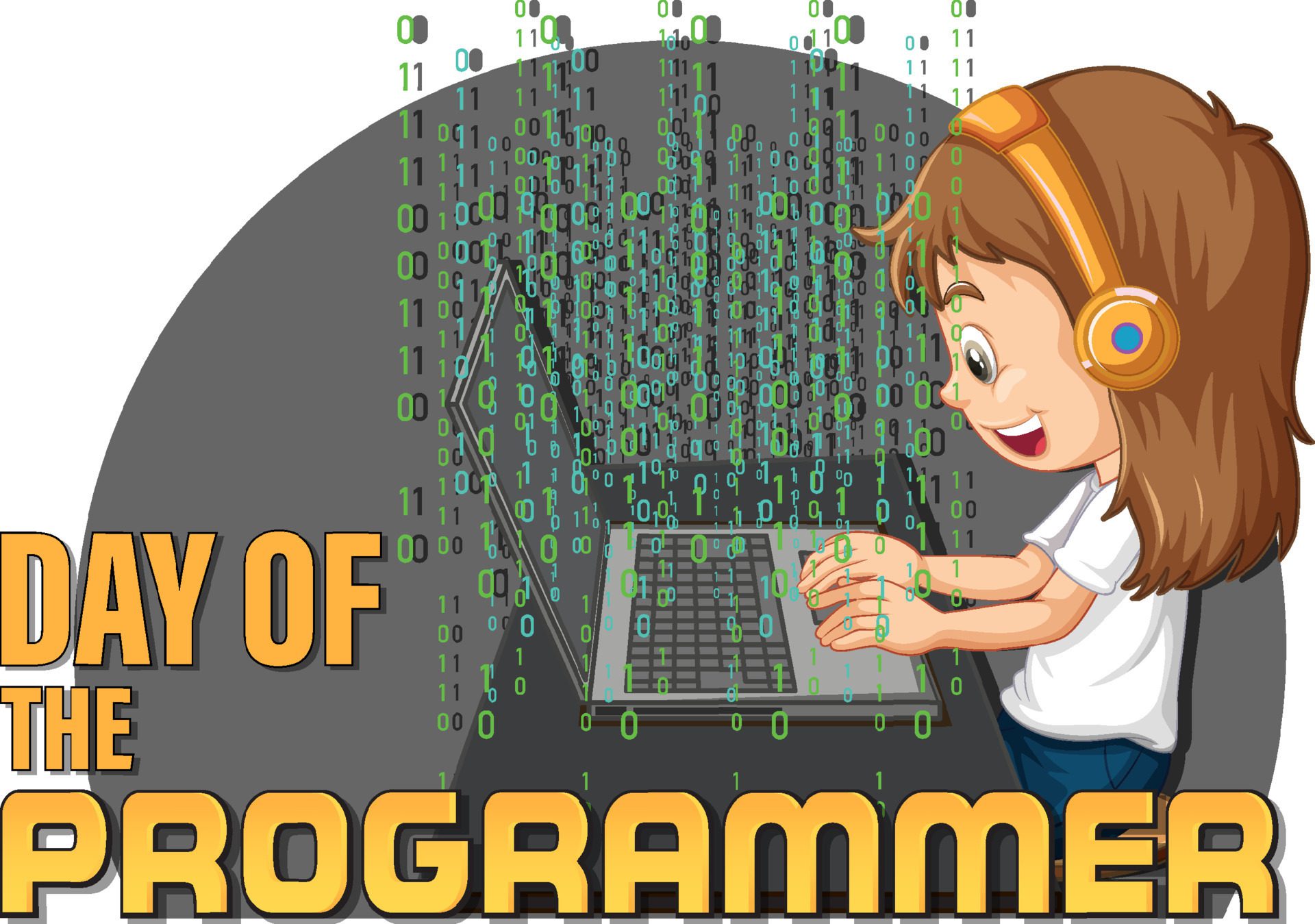 Programmers’ Day Banner Design Free Vector