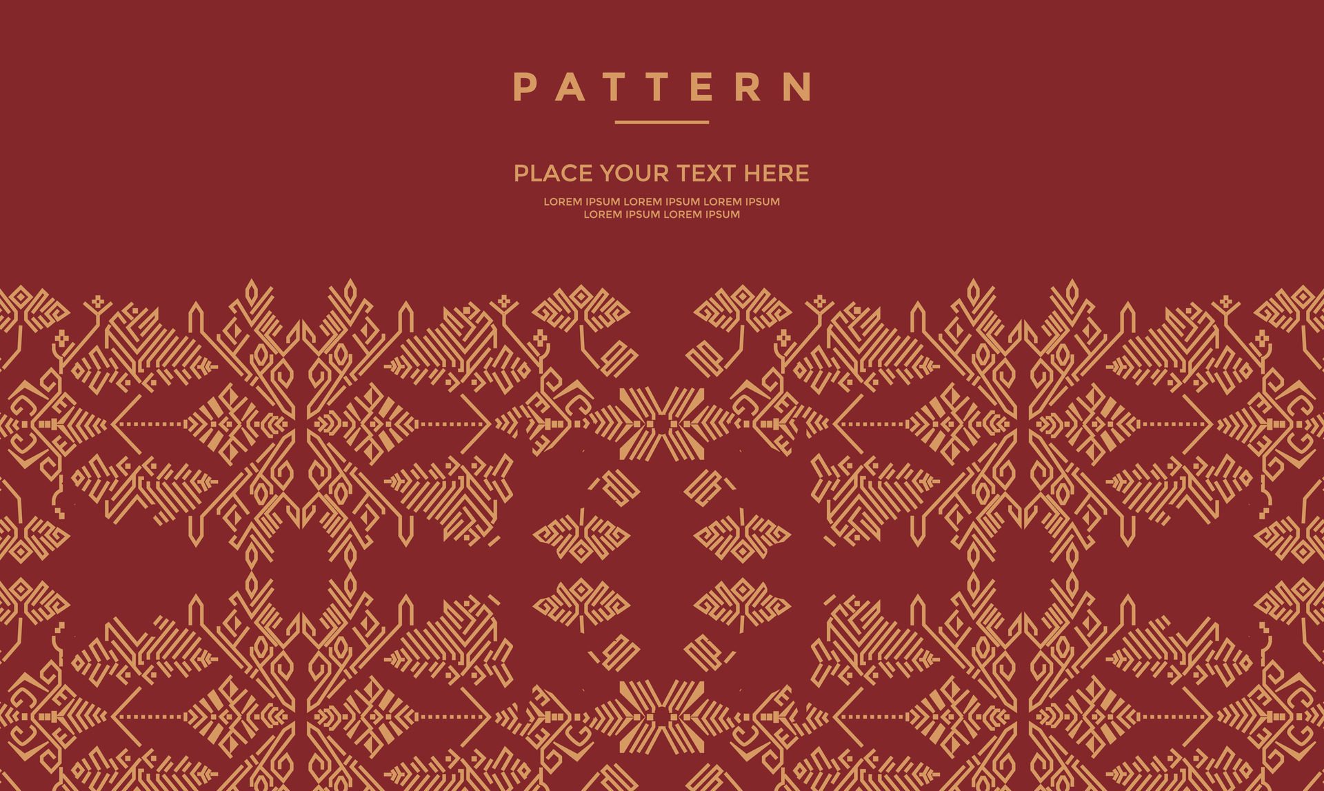 Artistry of Antiquity Traditional Pattern Templates Free Vector