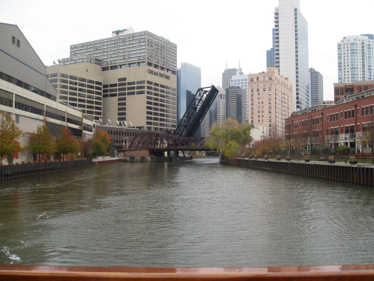 Chicago River Bridges Stock Free