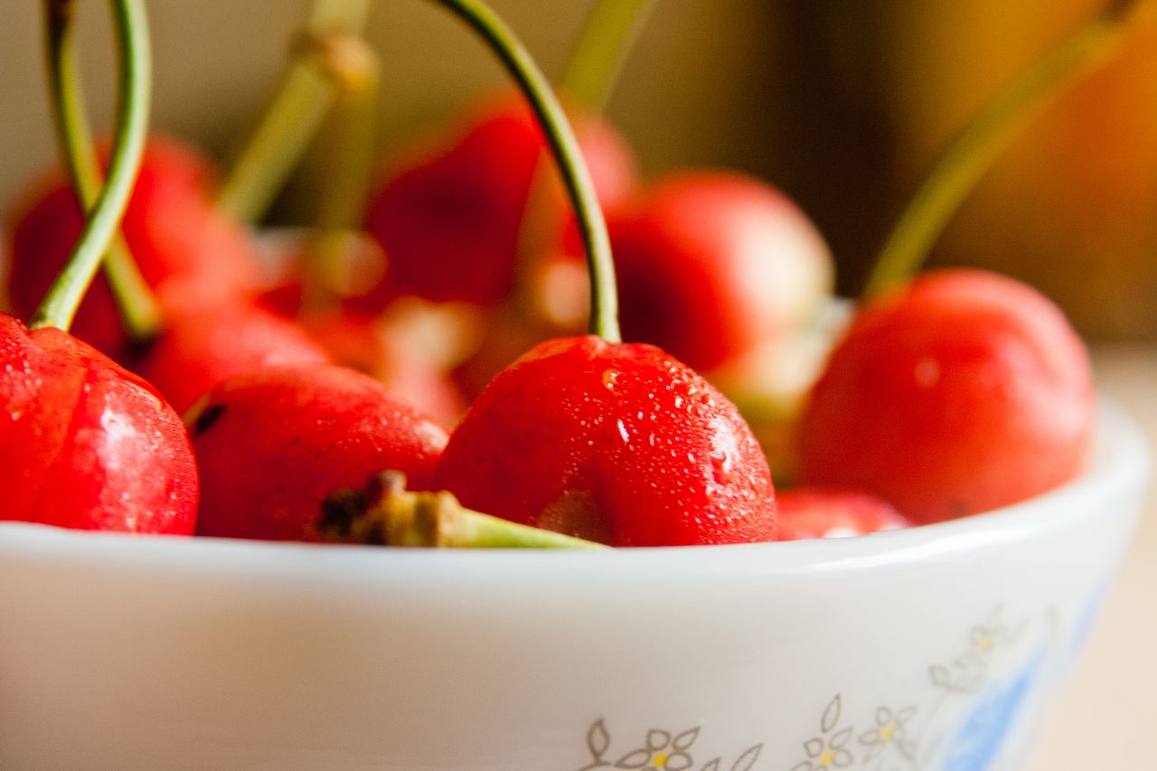 Cherries Bowl Stock Free