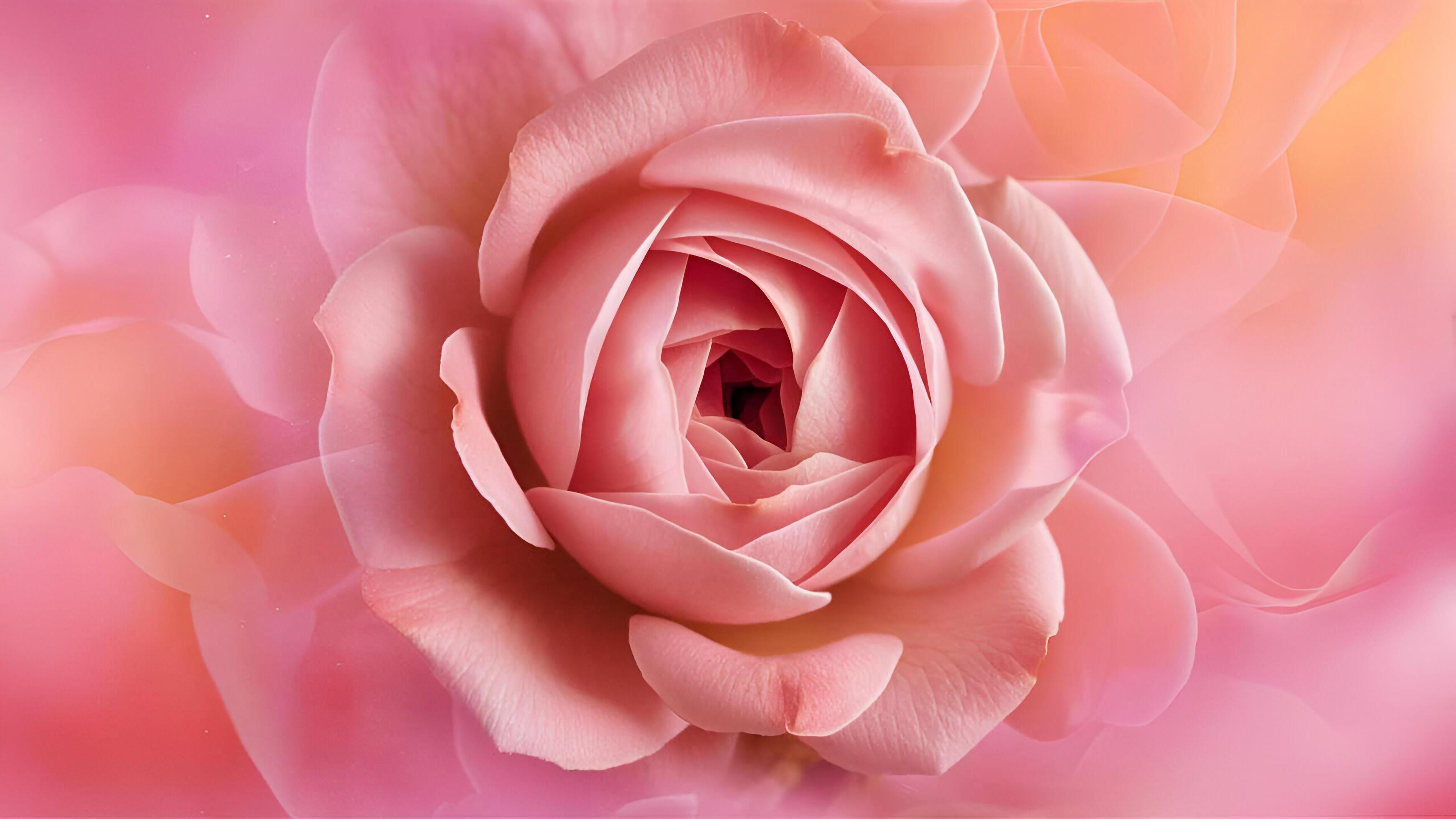 a pink rose background Stock Free