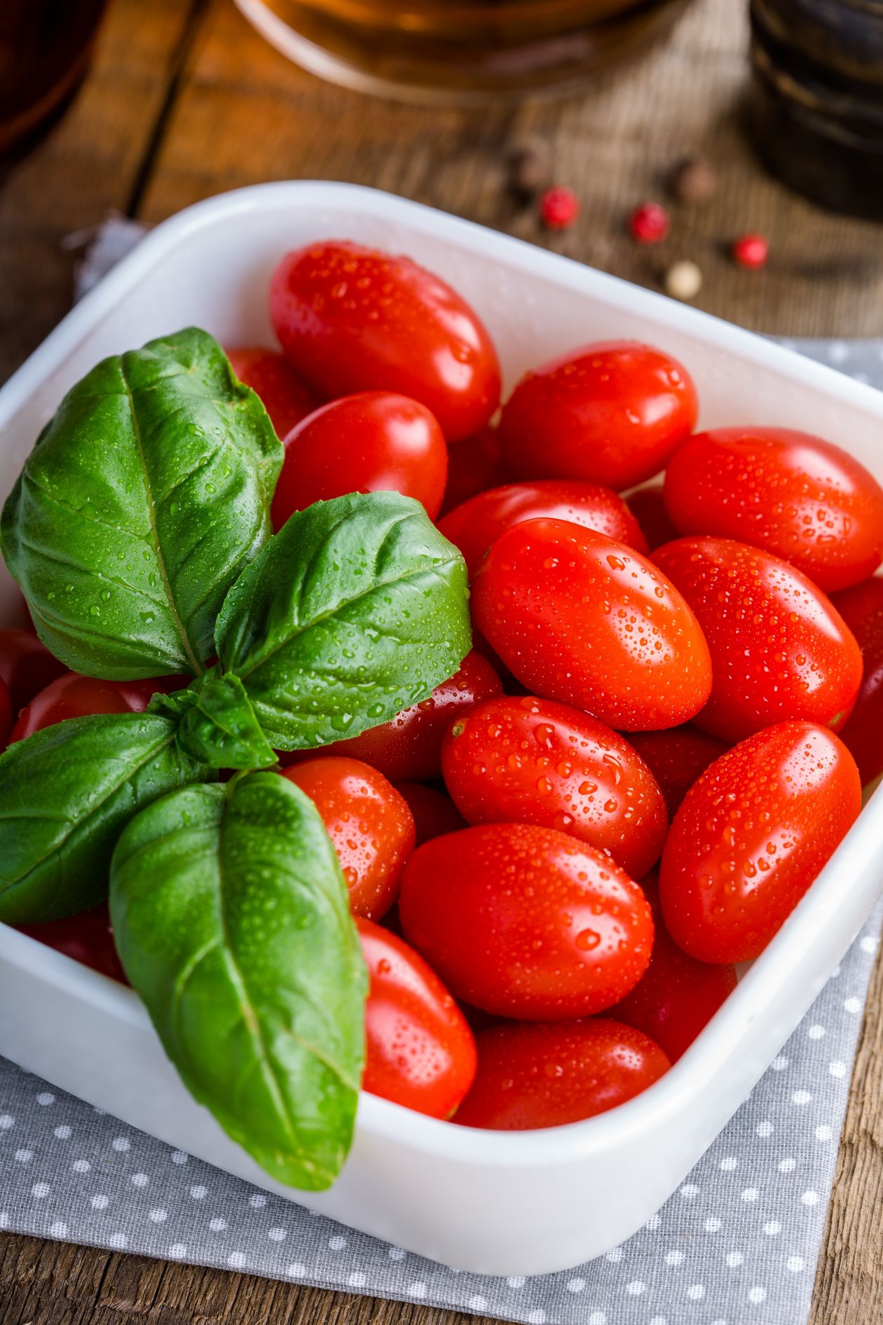 Strawberries in Container Stock Free