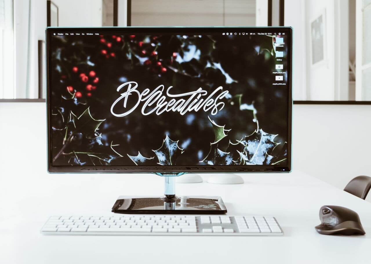 Be Creative Monitor Keyboard Minimal Stock Free