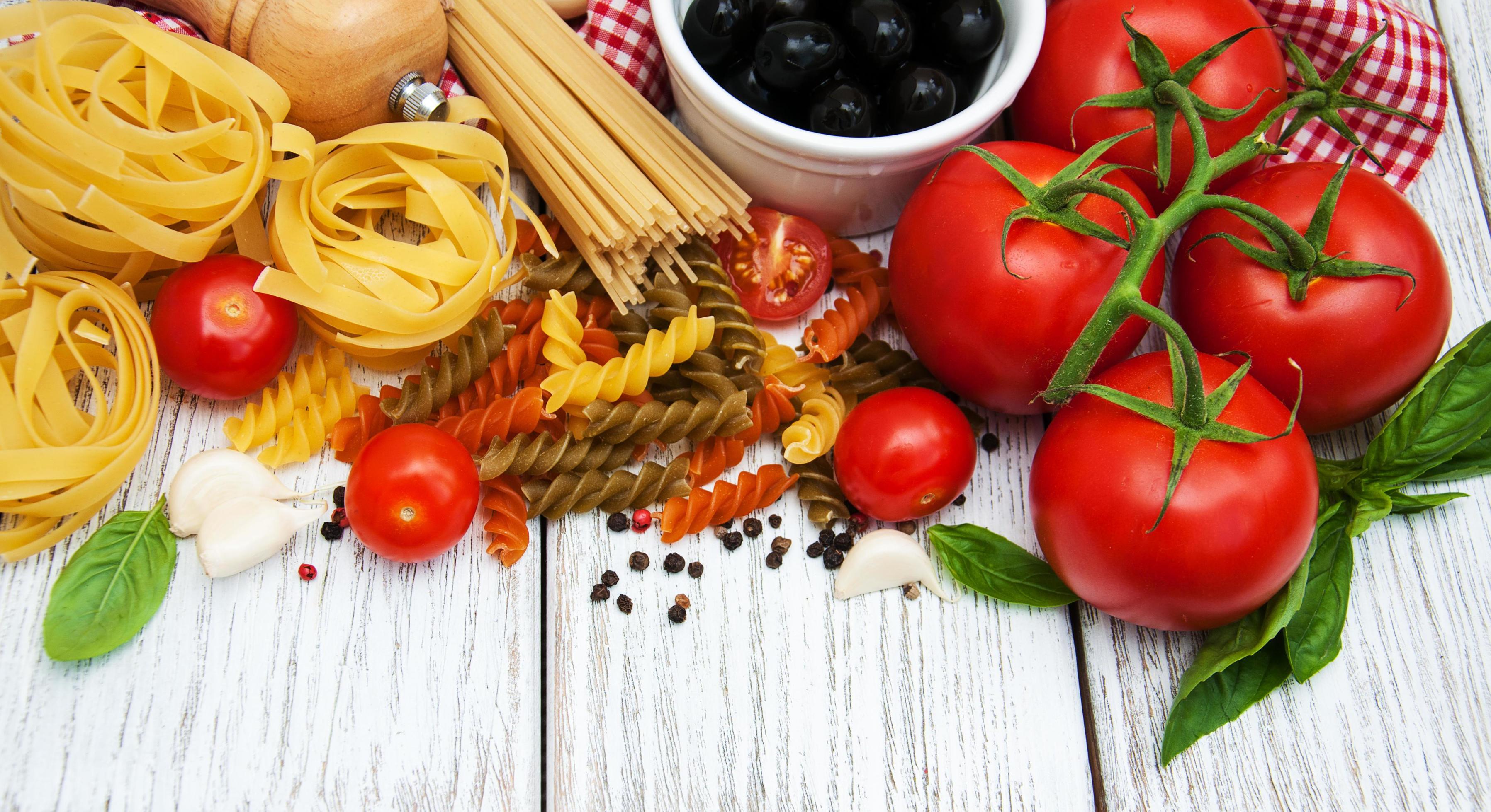 italian food ingredients Stock Free