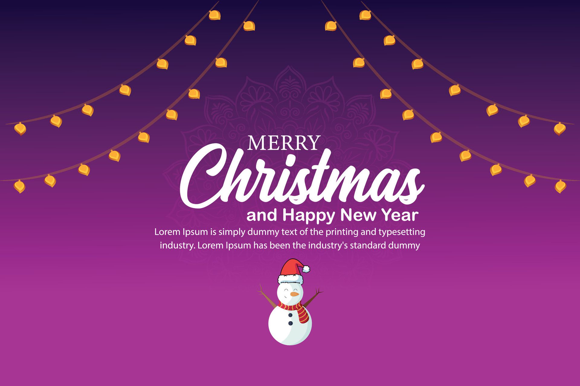 merry christmas banner set and happy new year banner, social media cover and web banner Free Vector