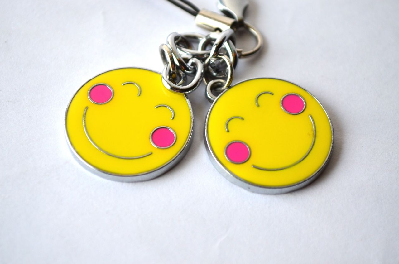 Two Couple Smileys Stock Free