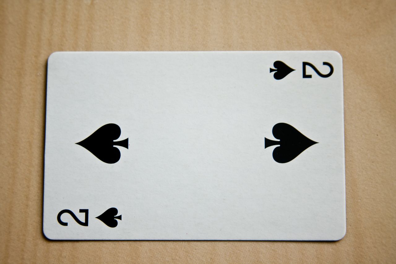 Two Of Spades Stock Free